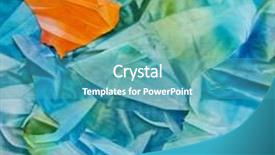  Presentation with batik - Amazing presentation having abstract bright textile in batik's technique backdrop and a teal colored foreground