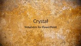  Presentation with granite - Cool new PPT layouts with abstract brown - granite stone background backdrop and a yellow colored foreground