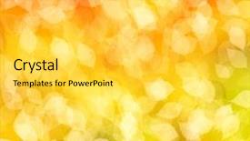  Presentation with autumn - PPT theme with abstract brown orange - autumn background with sunny rays background and a yellow colored foreground