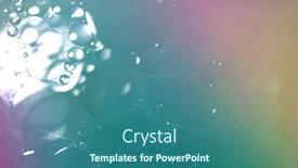  Presentation with bubble - PPT layouts having abstract-bubble-soft-focus-blinking background and a ocean colored foreground