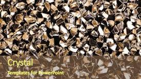  Presentation with shiny gold - Theme enhanced with abstract business celebration - shiny background background of gold background and a tawny brown colored foreground