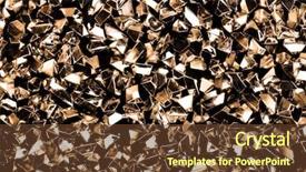 Presentation with shiny gold - Cool new slide set with abstract business celebration - shiny background background of gold backdrop and a tawny brown colored foreground