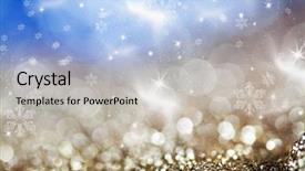  Presentation with christmas lights - Beautiful PPT layouts featuring abstract christmas background with holiday backdrop and a light gray colored foreground