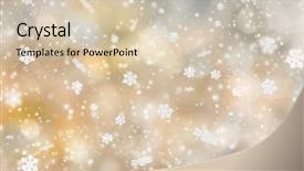  Presentation with funeral thank cards cover abstract images - Slide set consisting of abstract christmas background background and a lemonade colored foreground