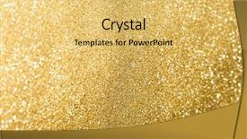  Presentation with christmas lights - Cool new slides with abstract christmas lights on background backdrop and a yellow colored foreground