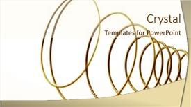  Presentation with abstract circles - Slides consisting of abstract circles - fantasy background background and a cream colored foreground