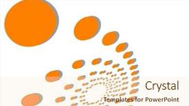  Presentation with abstract circles - Amazing presentation having abstract circles design backdrop and a cream colored foreground