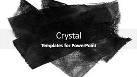  Presentation with watercolor color - Slide deck featuring abstract-color-acrylic-and-watercolor background and a  colored foreground