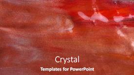  Presentation with contemporary art - Audience pleasing PPT layouts consisting of abstract-color-background-mixed-paints backdrop and a tawny brown colored foreground