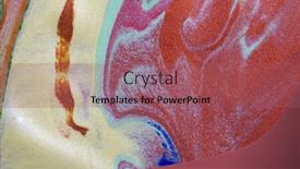  Presentation with contemporary art - Cool new slides with abstract-color-background-mixed-paints backdrop and a violet colored foreground