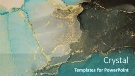  Presentation with abstract alcohol - Slides having abstract-color-blots-background-marble background and a ocean colored foreground