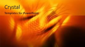  Presentation with colorful abstract movable - Slide deck featuring abstract colorful background - flames fire background and a gray colored foreground