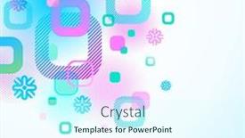  Presentation with vector - Audience pleasing theme consisting of abstract-colorful-background-vector-version backdrop and a sky blue colored foreground