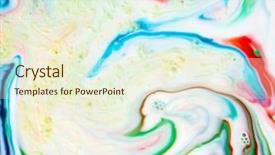  Presentation with abstract culture - Slide deck enhanced with abstract colorful backgrounds and textures background and a cream colored foreground