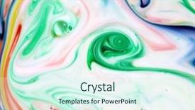  Presentation with abstract culture - Beautiful slide set featuring abstract colorful backgrounds and textures backdrop and a cool aqua colored foreground