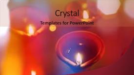  Presentation with greeting card - Amazing presentation having abstract colorful diwali greeting card backdrop and a red colored foreground