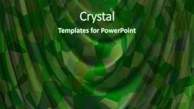  Presentation with colorful fabric - Audience pleasing presentation theme consisting of abstract colorful fabric with folds backdrop and a forest green colored foreground