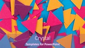  Presentation with abstract - Presentation with abstract-colorful-geometrical-composition-background background and a  colored foreground