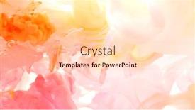  Presentation with abstract art - Audience pleasing slide set consisting of abstract-coloured-ink-in-water backdrop and a lemonade colored foreground