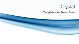  Presentation with smoke - PPT layouts enhanced with abstract curves - blue smoke background and a white colored foreground
