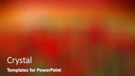  Presentation with abstract - Beautiful PPT theme featuring abstract-defocused-colorful-blurred-background backdrop and a tawny brown colored foreground