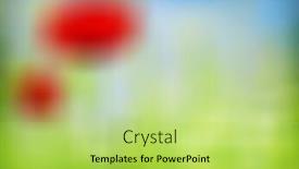  Presentation with colorful abstract movable - PPT theme having abstract-defocused-colorful-blurred-background background and a yellow colored foreground