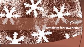  Presentation with tech design abstract technology - Presentation enhanced with abstract design in chocolate powder background and a  colored foreground