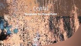  Presentation with dirt - Presentation theme enhanced with abstract dirt grunge color background background and a coral colored foreground