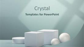  Presentation with blue shadows abstract - PPT layouts with abstract-empty-geometric-shape-podiums background and a lemonade colored foreground