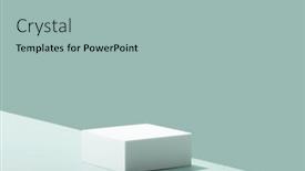  Presentation with abstract blue white - PPT layouts having abstract-empty-white-podium background and a light blue colored foreground