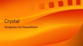  Presentation with abstract animated - Presentation design with abstract filmstrip perfect for background background and a gray colored foreground