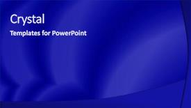  Presentation with abstract dark blue color crayons - Audience pleasing presentation theme consisting of abstract fractal background with dark backdrop and a navy blue colored foreground