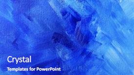  Presentation with frame - Presentation with abstract frame - colorful textured background background and a cobalt blue colored foreground