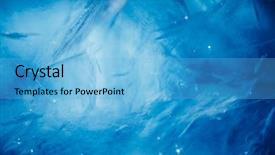  Presentation with ice blue - Slides having abstract frame - ice background blue frozen texture background and a light blue colored foreground