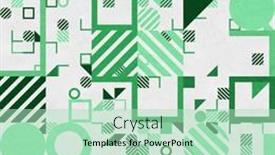  Presentation with abstract - PPT layouts enhanced with abstract-geometric-figures-bauhaus-background background and a mint green colored foreground