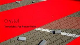  Presentation with abstract red - Audience pleasing PPT layouts consisting of abstract-geometric-texture-and-background backdrop and a red colored foreground