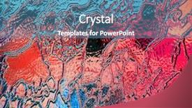 Presentation with texture - Amazing slides having abstract glass texture backdrop and a teal colored foreground