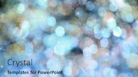  Presentation with glitter - PPT theme having abstract-glitter-defocused-background background and a light blue colored foreground