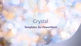  Presentation with glitter - Colorful presentation enhanced with abstract-glitter-defocused-background backdrop and a sky blue colored foreground