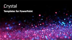  Presentation with neon - PPT theme having abstract-glittering-background-in-neon background and a black colored foreground