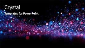  Presentation with neon - Theme having abstract-glittering-background-in-neon background and a black colored foreground