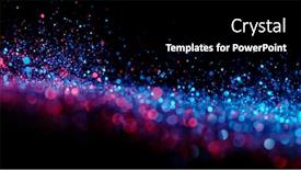  Presentation with neon - Theme consisting of abstract-glittering-background-in-neon background and a black colored foreground