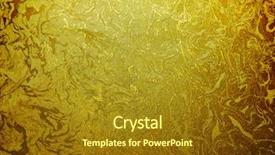  Presentation with abstract gold - Audience pleasing PPT layouts consisting of abstract gold background foil backdrop and a tawny brown colored foreground