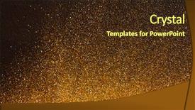  Presentation with abstract gold - Theme featuring abstract gold background background and a wine colored foreground