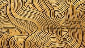  Presentation with abstract gold - Beautiful slides featuring abstract-gold-bronze-color-acrylic backdrop and a gold colored foreground