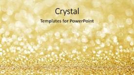  Presentation with abstract gold - Presentation design consisting of abstract golden background background and a blonde colored foreground