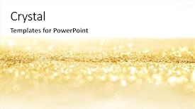  Presentation with golden lights - Colorful presentation theme enhanced with abstract-golden-shiny-holidays-lights backdrop and a white colored foreground