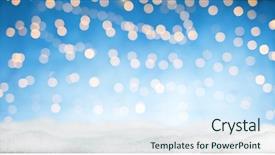  Presentation with golden lights - PPT layouts having abstract golden spot lights pile background and a  colored foreground