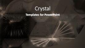  Presentation with graffiti - Presentation theme consisting of abstract-graffiti-paintings background and a dark gray colored foreground