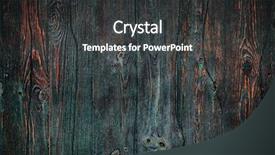 Presentation with abstract green - Theme featuring abstract gray - aged and weathered green timber background and a dark gray colored foreground